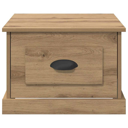 Tavolino da salotto Rovere artigianale 50 x 50 x 35 cm | homemem39