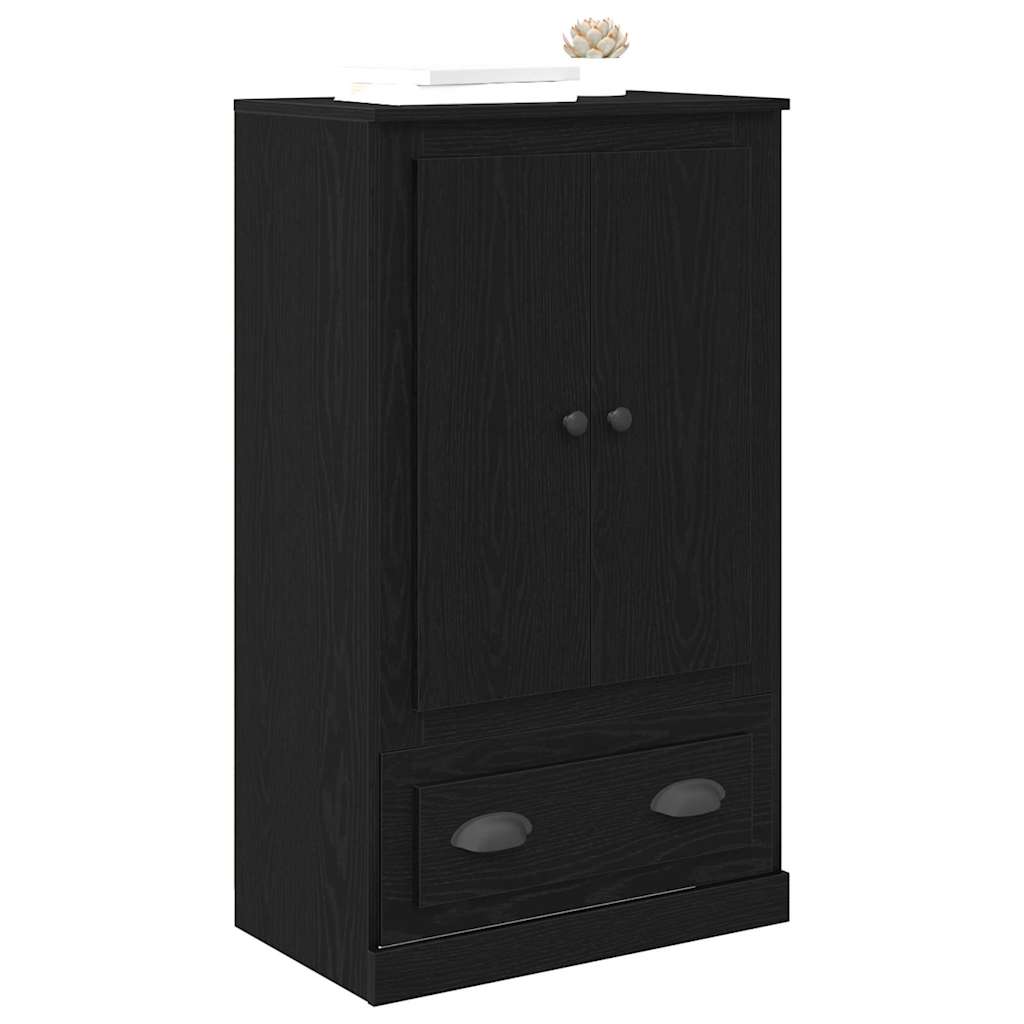 Credenza Rovere Nero 60 x 35,5 x 103,5 cm Legno multistrato