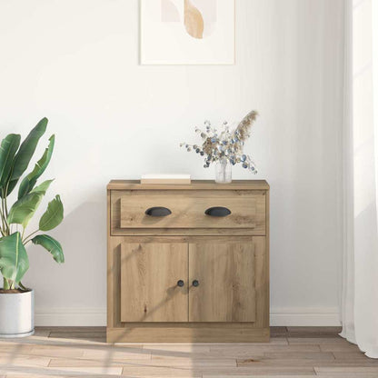 Credenza con cassetto Rovere artigianale 70 x 35,5 x 67,5 cm