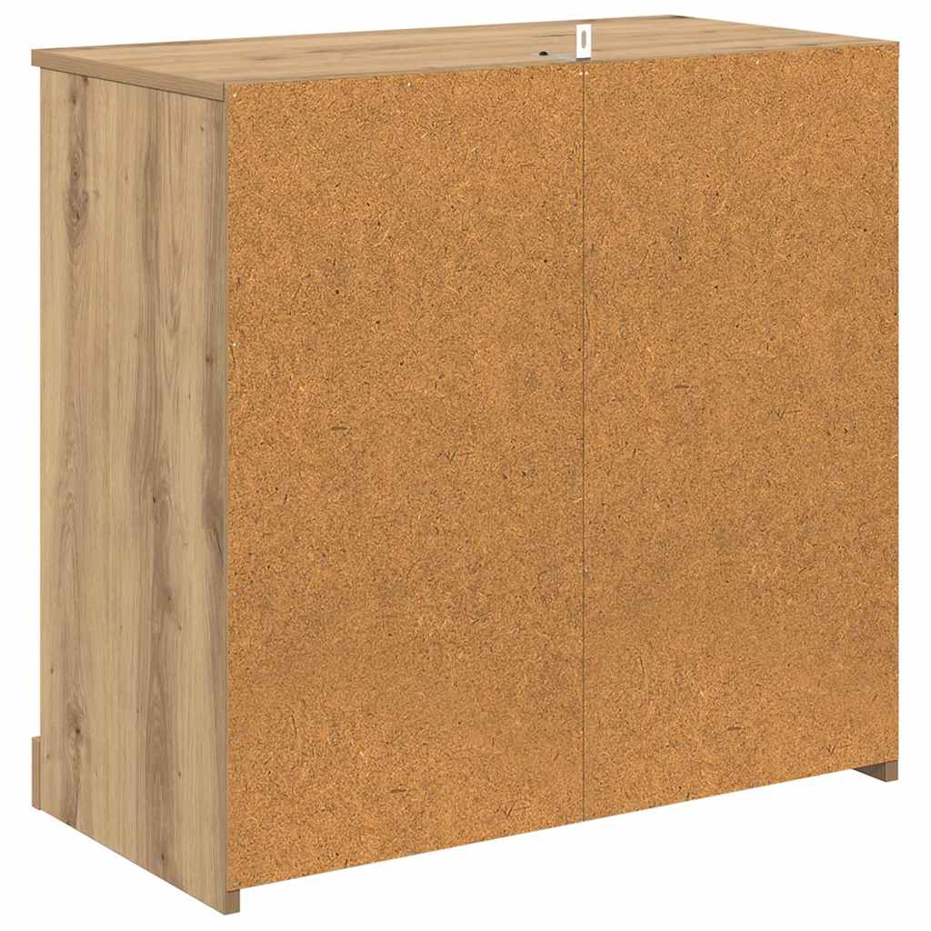 Credenza con cassetto Rovere artigianale 70 x 35,5 x 67,5 cm