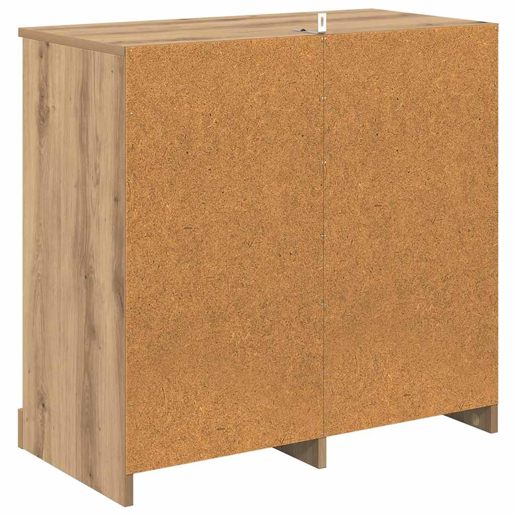 Credenza con cassetto Rovere artigianale 70 x 35,5 x 67,5 cm