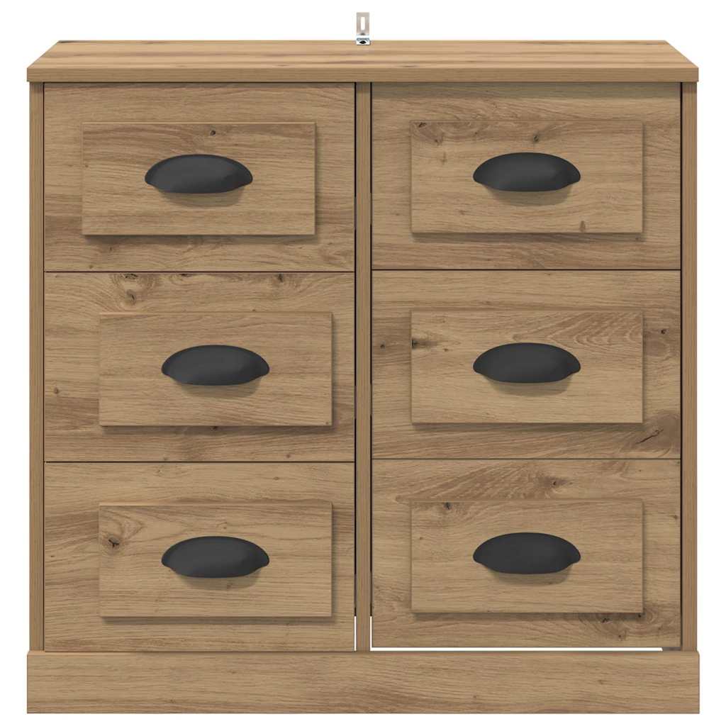 Credenza con cassetto Rovere artigianale 70 x 35,5 x 67,5 cm