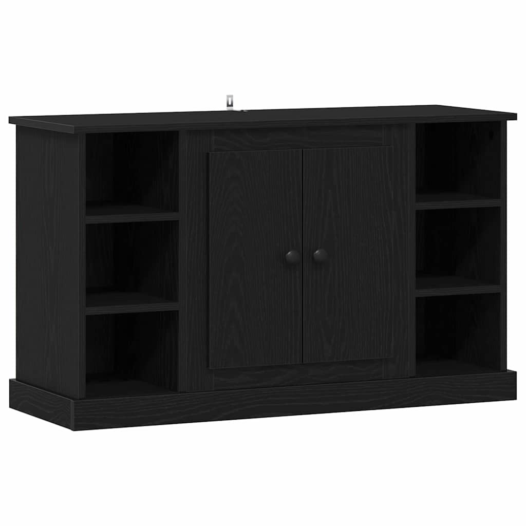 Credenza Rovere Nero 100 x 35,5 x 60 cm Legno multistrato