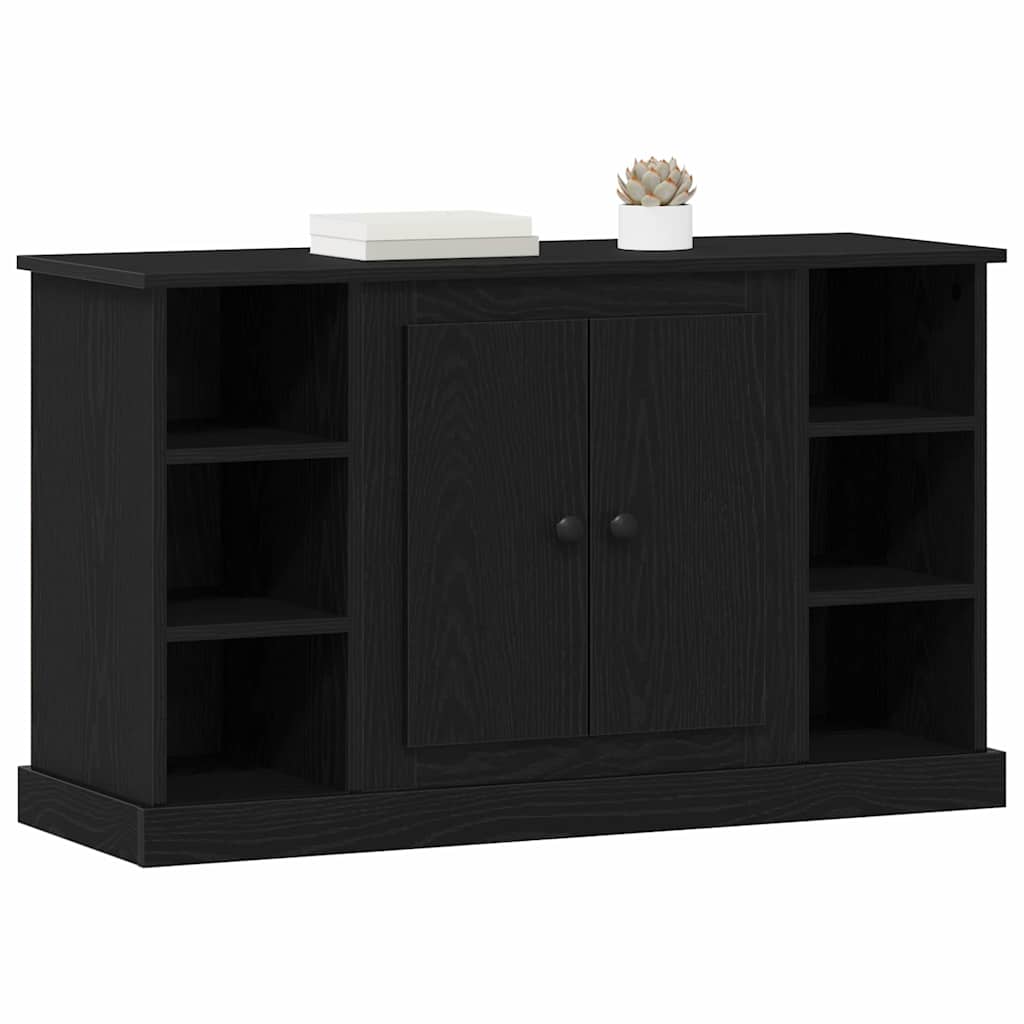 Credenza Rovere Nero 100 x 35,5 x 60 cm Legno multistrato