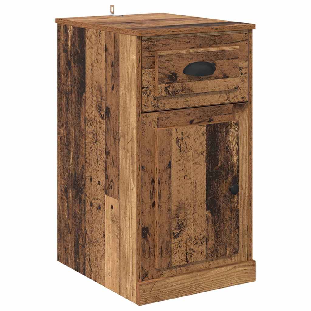 Mobile laterale Legno vecchio 40 x 50 x 75 cm Legno multistrato | homemem39