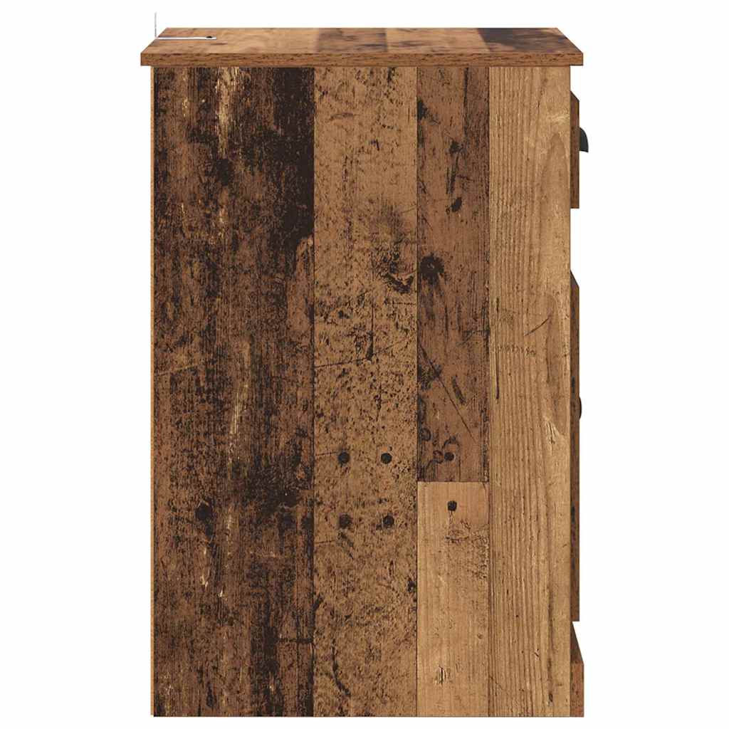 Mobile laterale Legno vecchio 40 x 50 x 75 cm Legno multistrato | homemem39