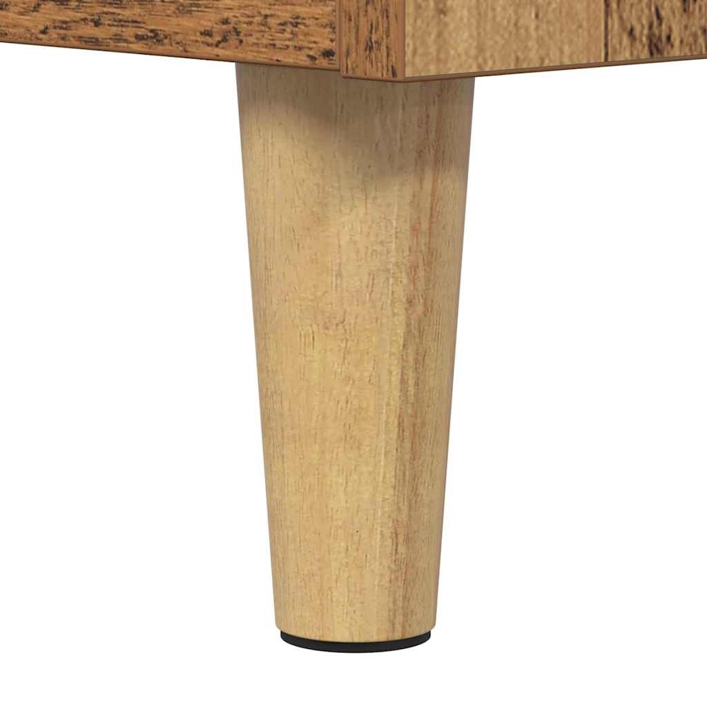Mobile porta vinili Legno vecchio 121 x 38 x 48 cm | homemem39
