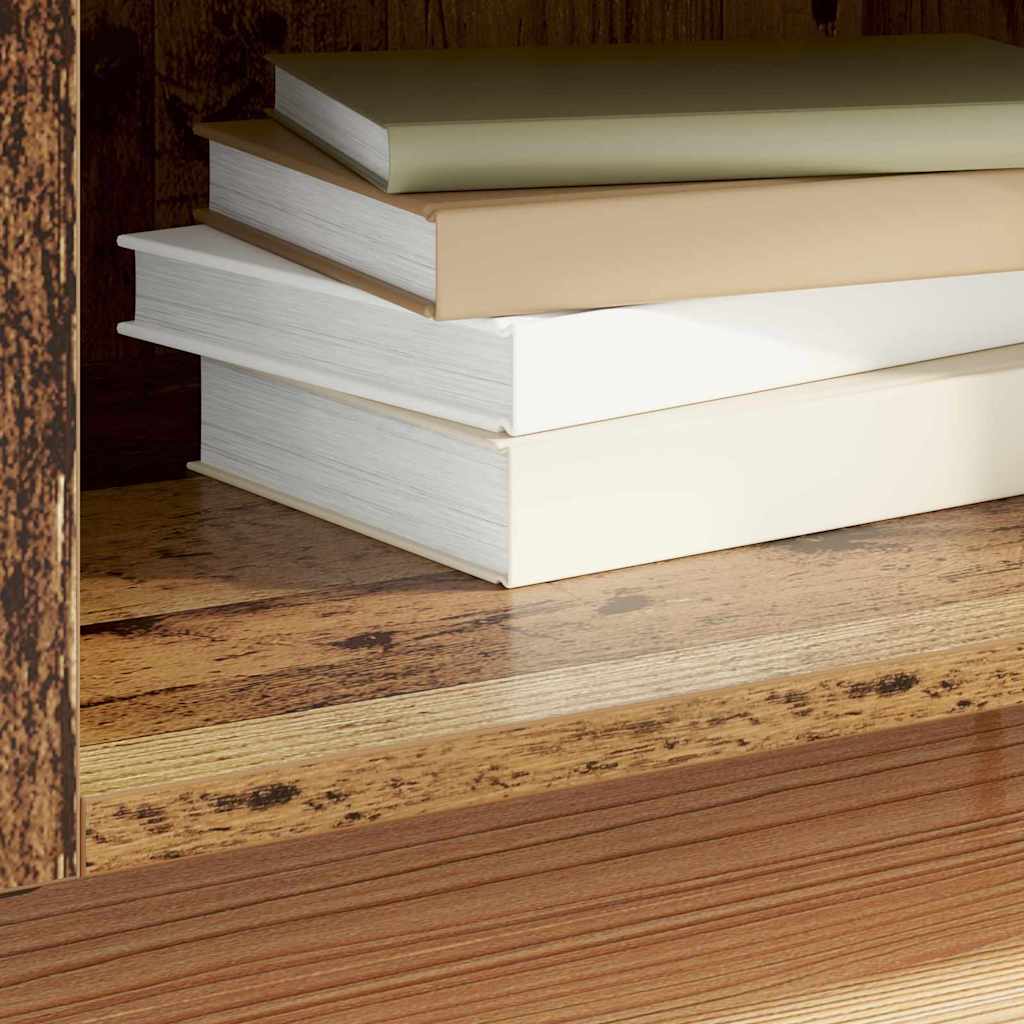 Mobile porta vinili Legno vecchio 121 x 38 x 48 cm | homemem39