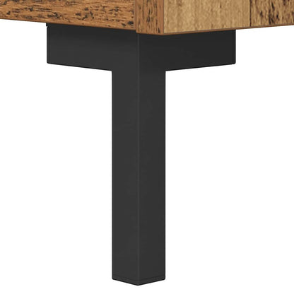 Credenza con cassetto Legno vecchio 69,5 x 34 x 90 cm