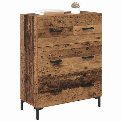 Credenza con cassetto Legno vecchio 69,5 x 34 x 90 cm