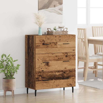 Credenza con cassetto Legno vecchio 69,5 x 34 x 90 cm