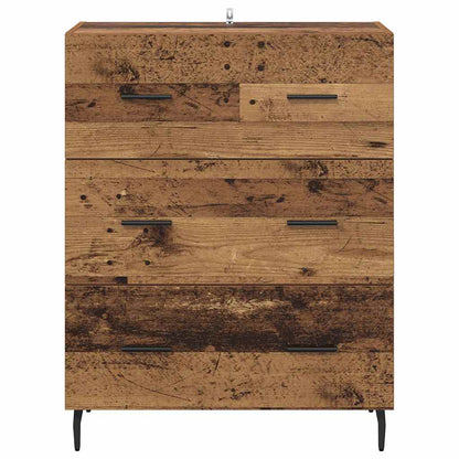 Credenza con cassetto Legno vecchio 69,5 x 34 x 90 cm