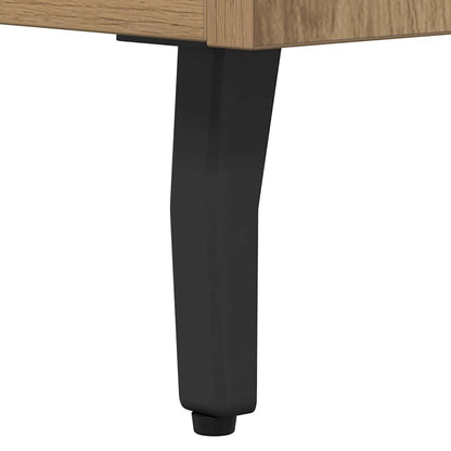 Credenza con cassetto Rovere artigianale 69,5 x 34 x 90 cm