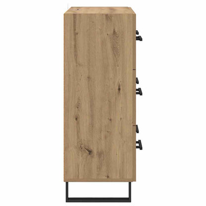 Credenza con cassetto Rovere artigianale 69,5 x 34 x 90 cm