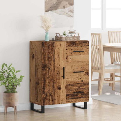 Credenza con cassetto Legno vecchio 69,5 x 34 x 90 cm