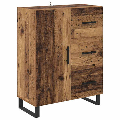Credenza con cassetto Legno vecchio 69,5 x 34 x 90 cm