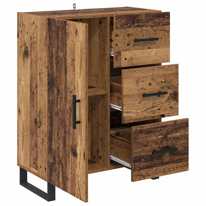 Credenza con cassetto Legno vecchio 69,5 x 34 x 90 cm