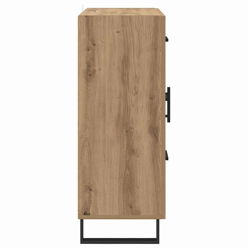 Credenza con cassetto Rovere artigianale 69,5 x 34 x 90 cm