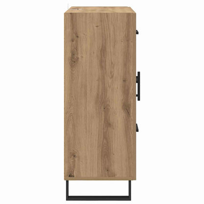 Credenza con cassetto Rovere artigianale 69,5 x 34 x 90 cm