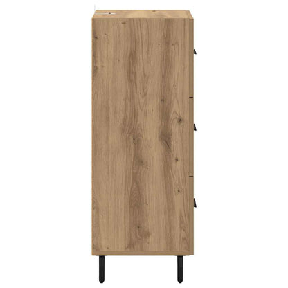Credenza rovere artigianale 34 x 34,5 x 90 cm Legno multistrato