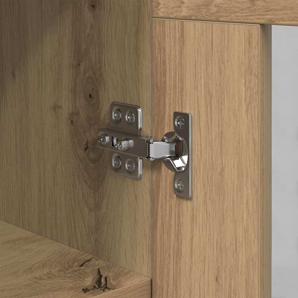 Credenza rovere artigianale 34 x 34,5 x 90 cm Legno multistrato