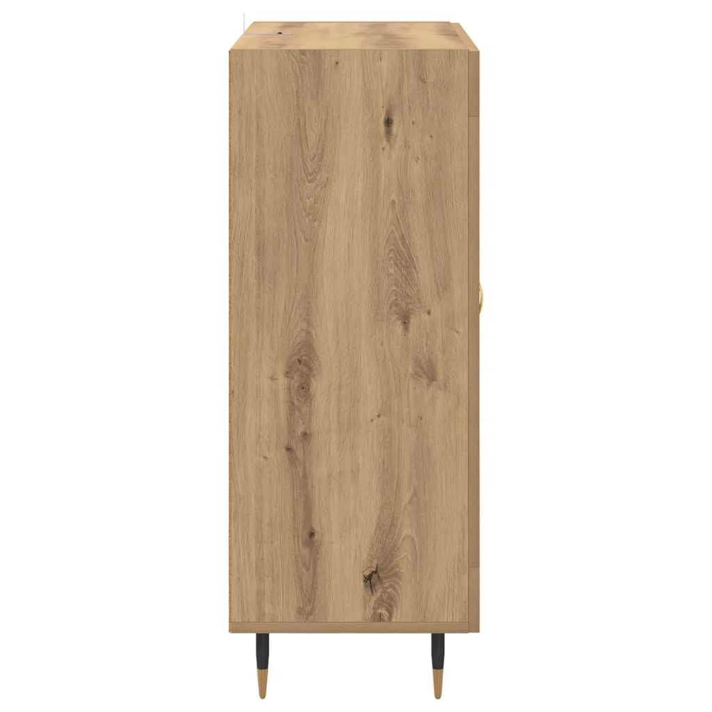 Credenza Rovere artigianale 69,5 x 34 x 90 cm Legno multistrato