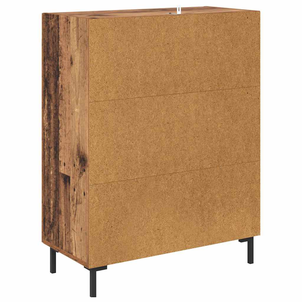 Credenza Legno vecchio 69,5 x 34 x 90 cm