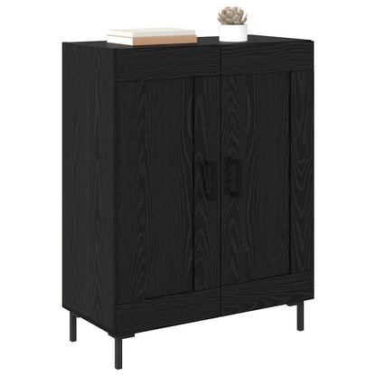 Credenza Rovere Nero 69,5 x 34 x 90 cm