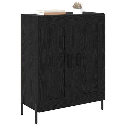 Credenza Rovere Nero 69,5 x 34 x 90 cm