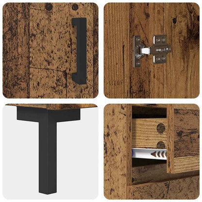 Credenza Legno vecchio 69.5 x 34 x 90 cm Legno multistrato