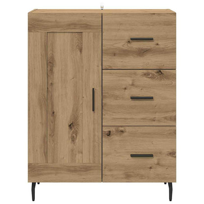 Credenza con cassetto Rovere artigianale 69,5 x 34 x 90 cm