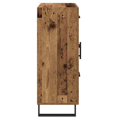 Credenza con cassetto Legno vecchio 69,5 x 34 x 90 cm