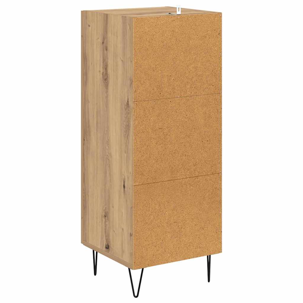 Credenza Rovere artigianale 34,5 x 34 x 90 cm