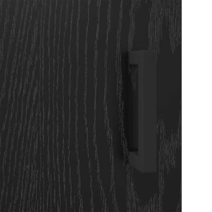 Credenza Olden Rovere Nero 34,5 x 34 x 90 cm