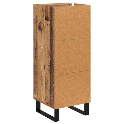 Credenza Legno vecchio 34,5 x 34 x 90 cm