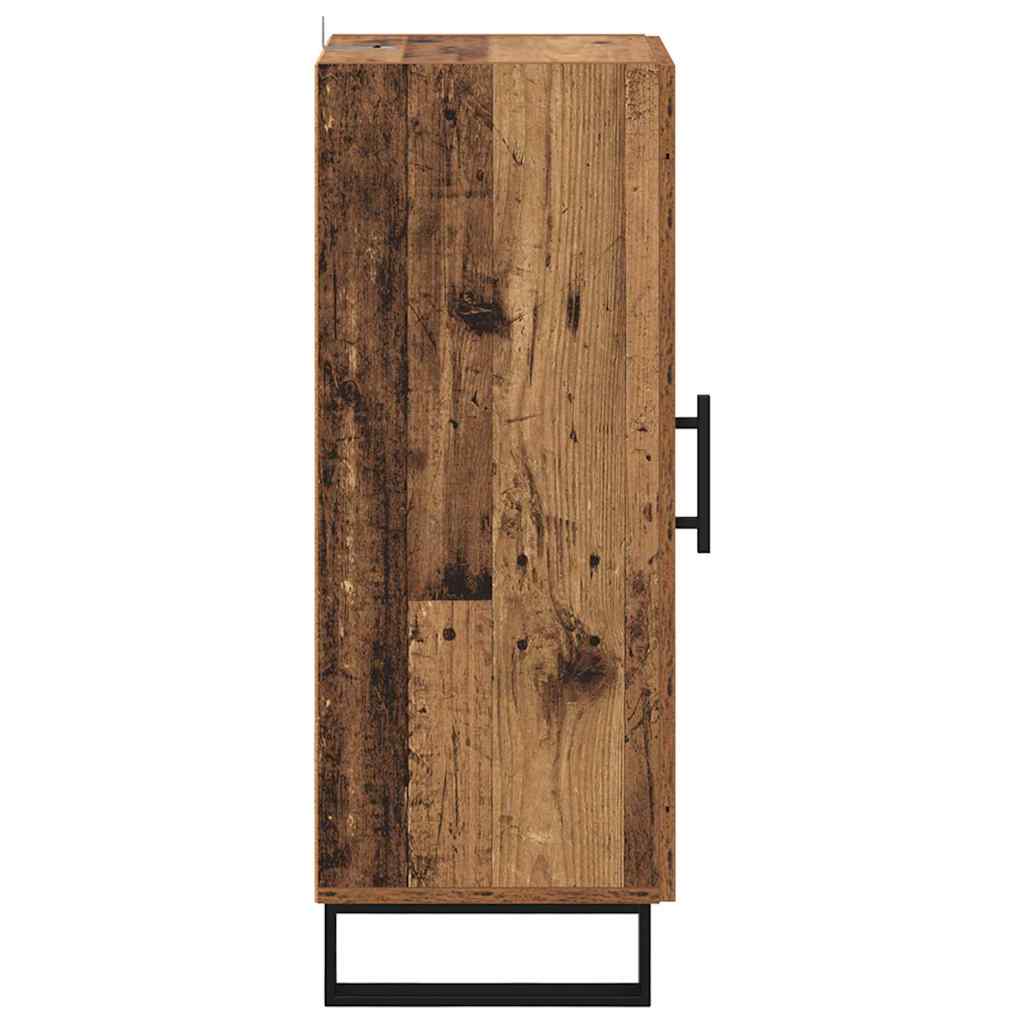 Credenza Legno vecchio 34,5 x 34 x 90 cm