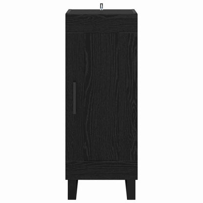 Credenza Rovere Nero 34,5 x 34 x 90 cm
