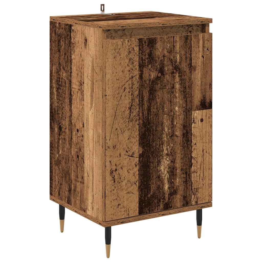 Credenza 2 pcs Legno vecchio 40 x 35 x 70 cm