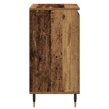 Credenza 2 pcs Legno vecchio 40 x 35 x 70 cm