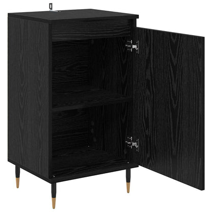 Credenza 2 pcs Rovere Nero 40 x 35 x 70 cm