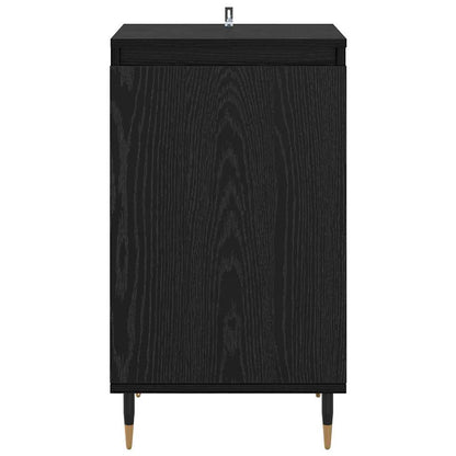 Credenza 2 pcs Rovere Nero 40 x 35 x 70 cm