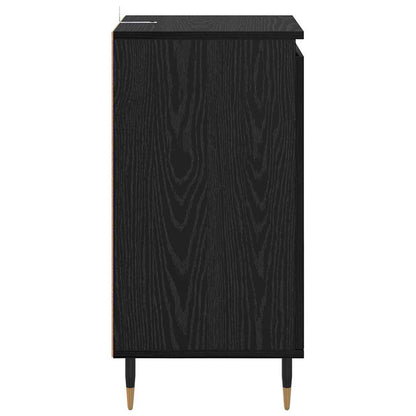Credenza 2 pcs Rovere Nero 40 x 35 x 70 cm