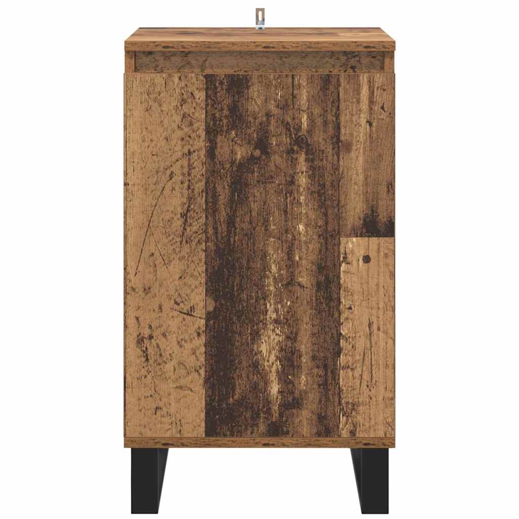 Credenza Legno vecchio 40 x 35 x 70 cm Legno multistrato