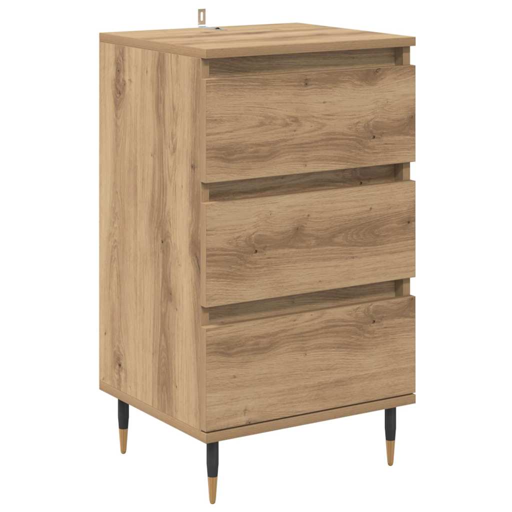 Credenza rovere artigianale 35 x 40 x 70 cm Legno multistrato