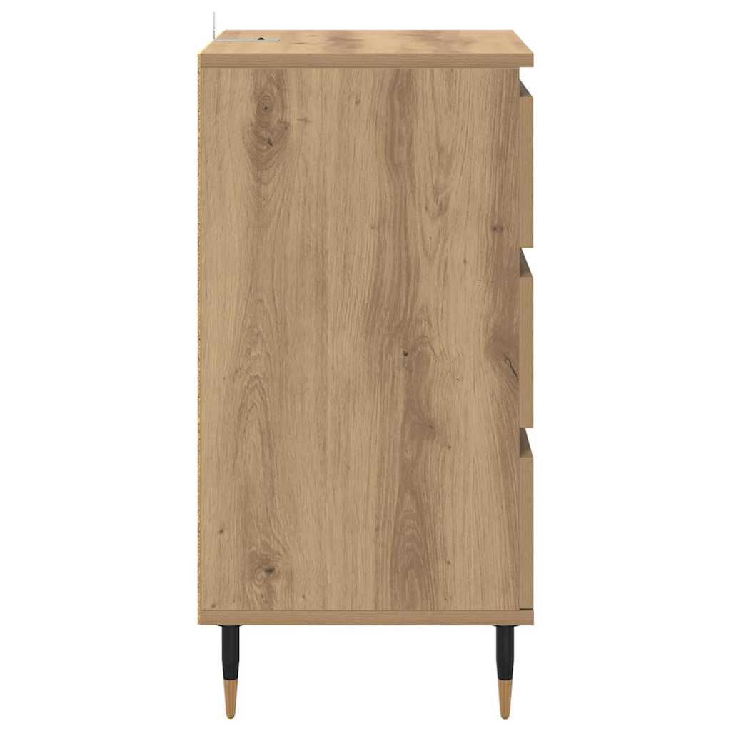 Credenza rovere artigianale 35 x 40 x 70 cm Legno multistrato