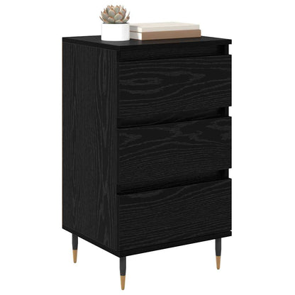 Credenza Rovere nero 35 x 40 x 70 cm Legno multistrato