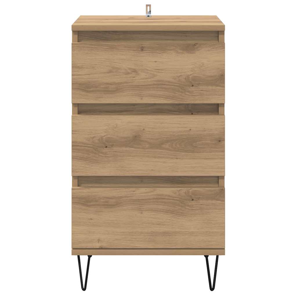 Credenza con cassetto Rovere artigianale 40 x 35 x 70 cm