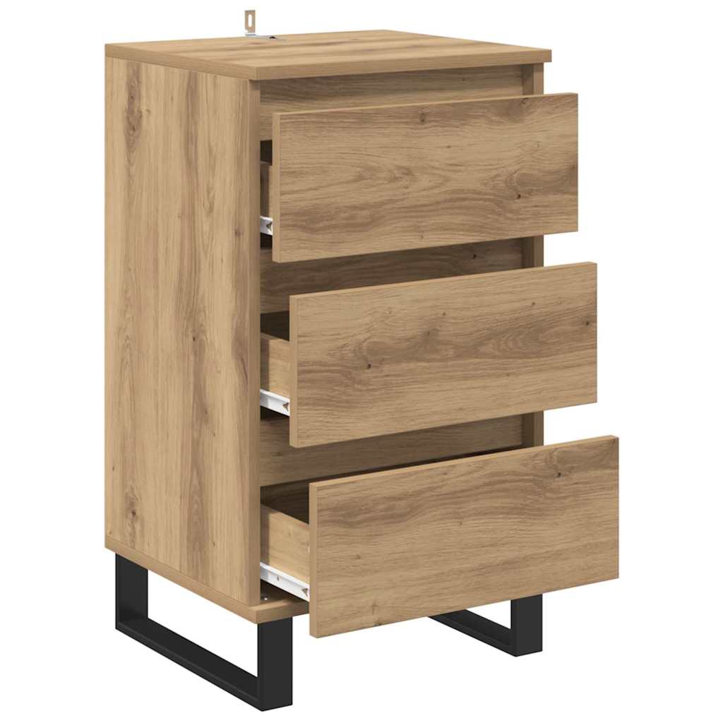 Credenza con cassetto rovere artigianale Legno multistrato
