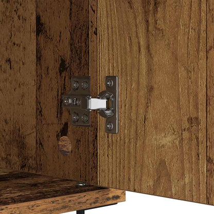 Credenza con cassetto Legno vecchio 60 x 35 x 70 cm