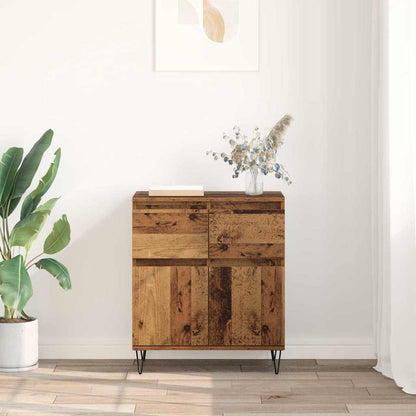 Credenza con cassetto Legno vecchio 60 x 35 x 70 cm
